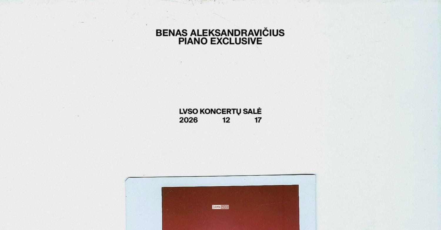 Benas Aleksandravičius | PIANO EXCLUSIVE