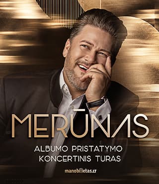 MERŪNAS. Naujo albumo pristatymas / ALYTUS