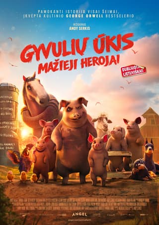 Kino filmas Gyvulių ūkis: Mažieji herojai