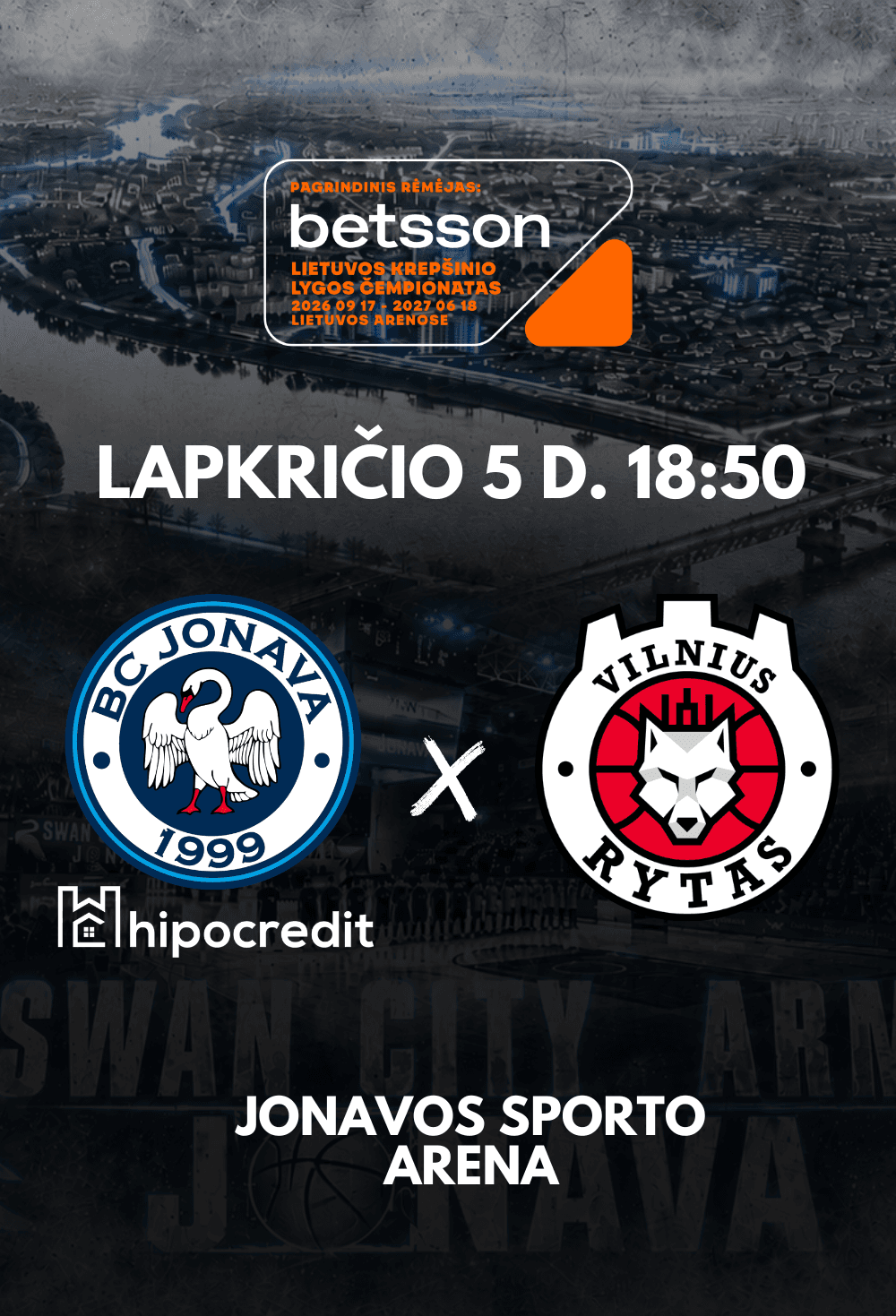 Jonavos Hipocredit - Rytas
