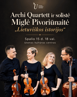 Profesionalaus meno mėnuo. Styginių kvartetas „Archi Quartett“ ir