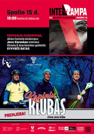 Spektaklis KAPINIŲ KLUBAS (premjera)