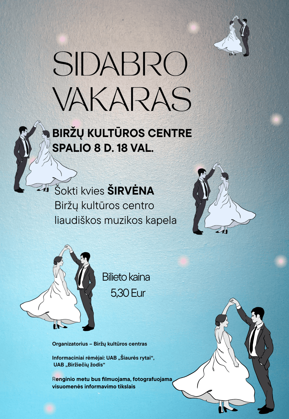 Šokiai „Sidabro vakaras“