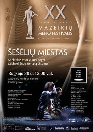 Spektaklis visai šeimai „Šešėlių miestas“