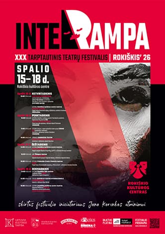 XXX tarptautinio teatrų festivalio INTERRAMPA abonementas