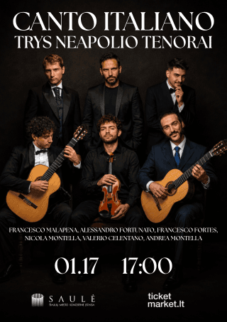 Canto Italiano. Trys Neapolio tenorai