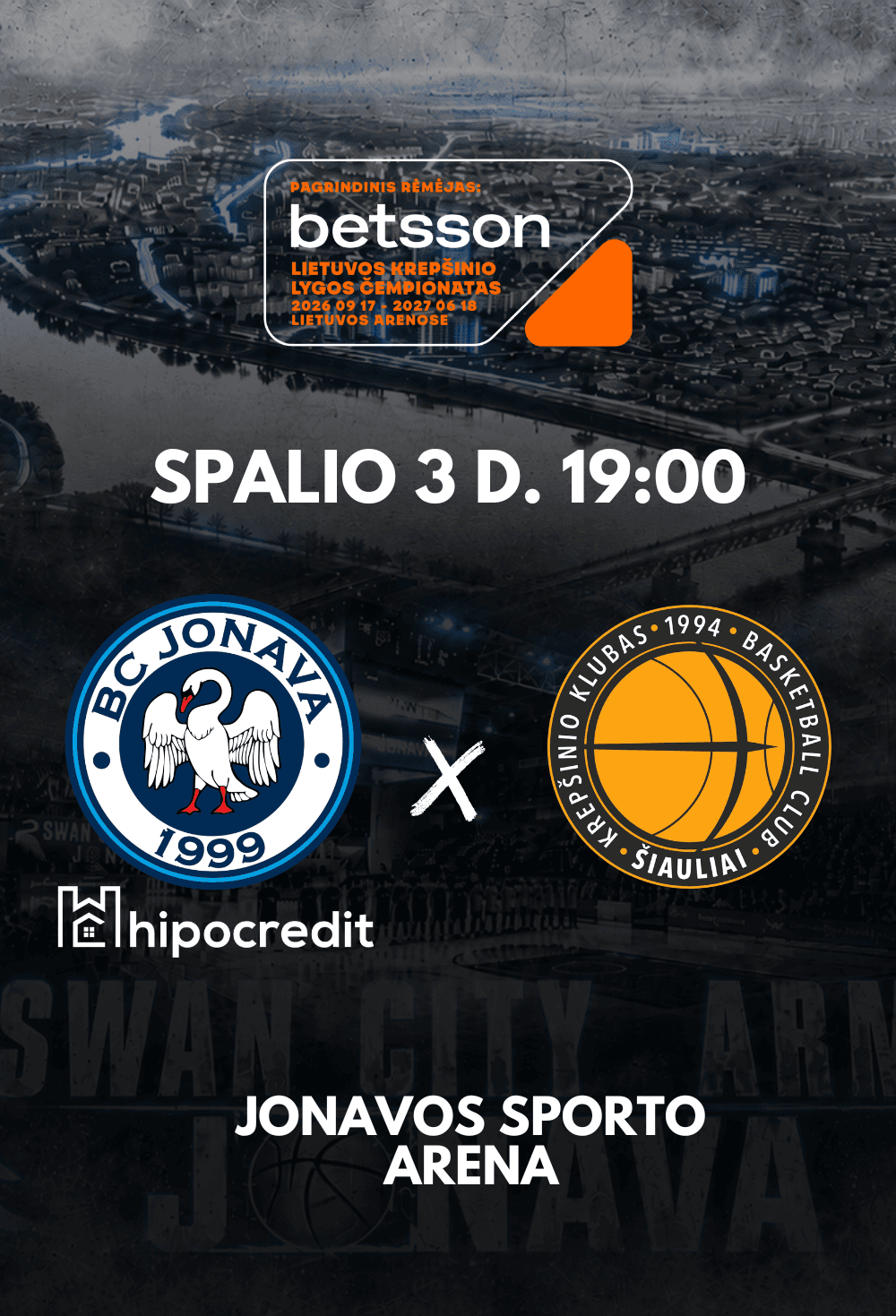 Jonavos Hipocredit - Šiauliai