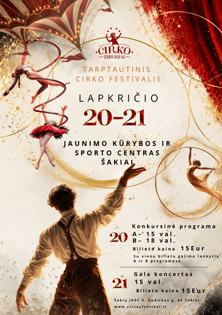 Tarptautinis cirko festivalis „Cirko žiburiai 2026”