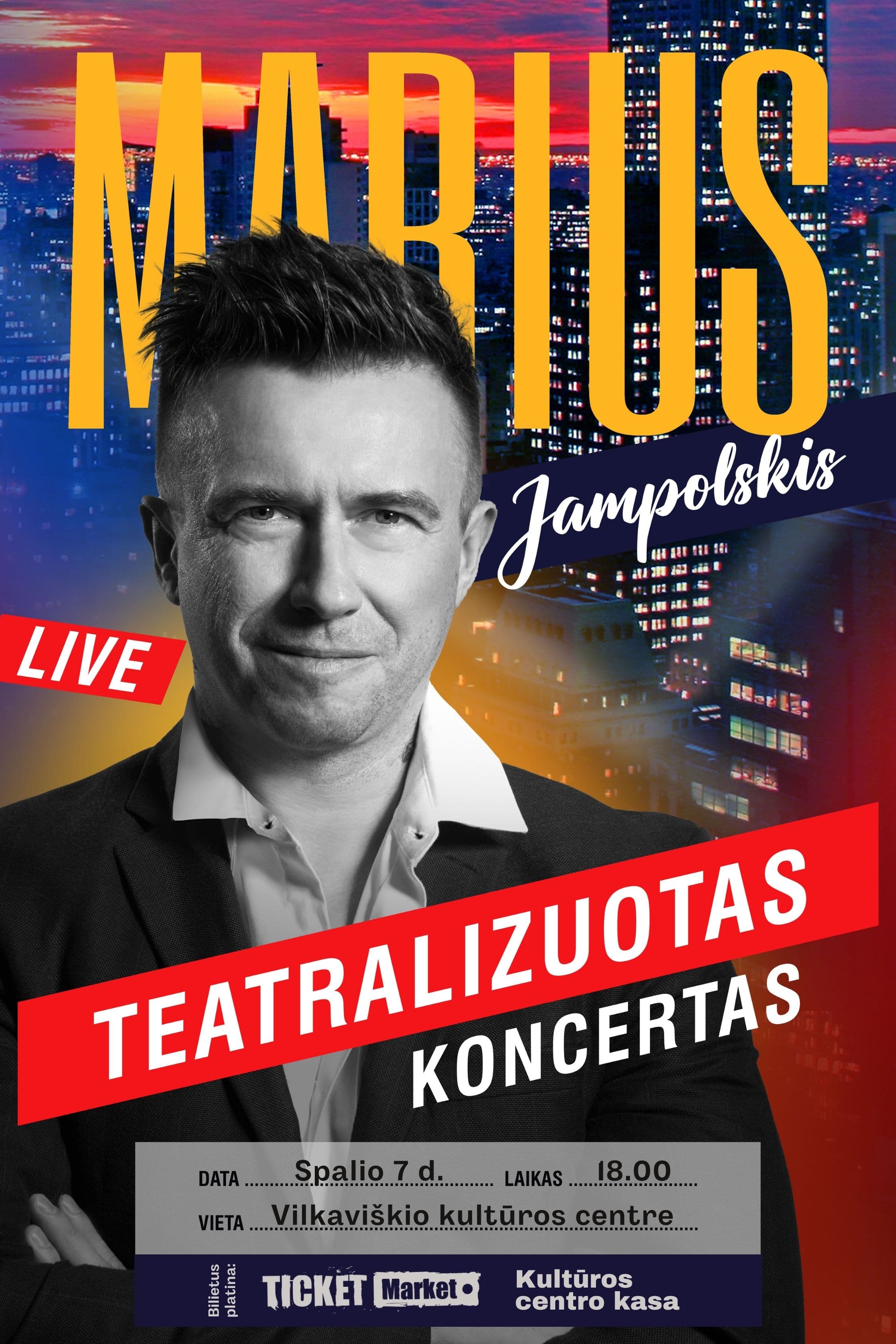 M.Jampolskio teatralizuotas koncertas Vilkaviškyje