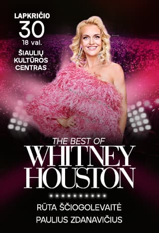 RŪTA ŠČIOGOLEVAITĖ – The Best of Whitney Houston