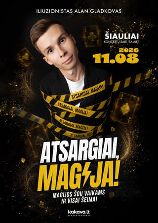 PREMJERA: Atsargiai, Magija!