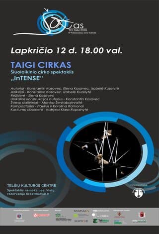 Šiuolaikinio cirko spektaklis „inTENSE“