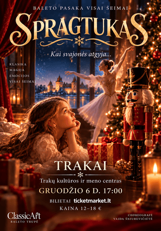 Baleto pasaka visai šeimai Spragtukas